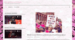Desktop Screenshot of etatsgenerauxdufeminisme.ca